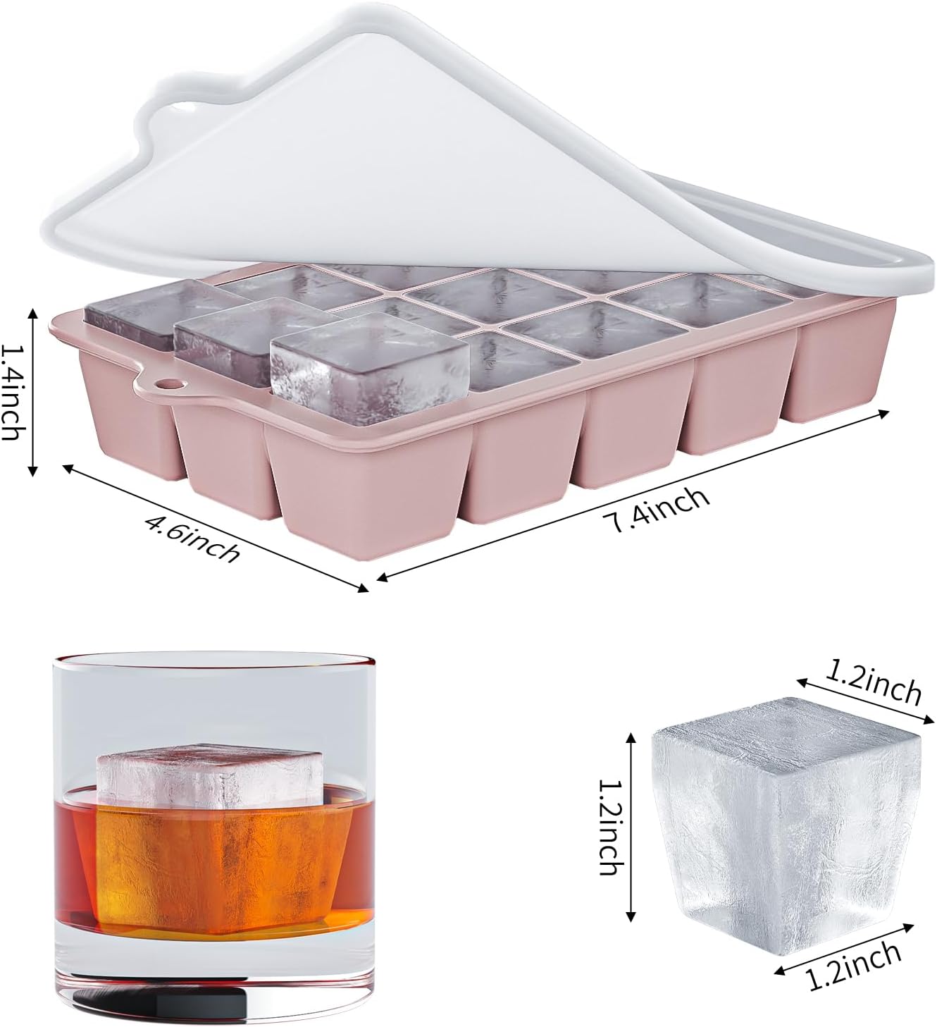 Food-Gradertray Silicone Ice Cube