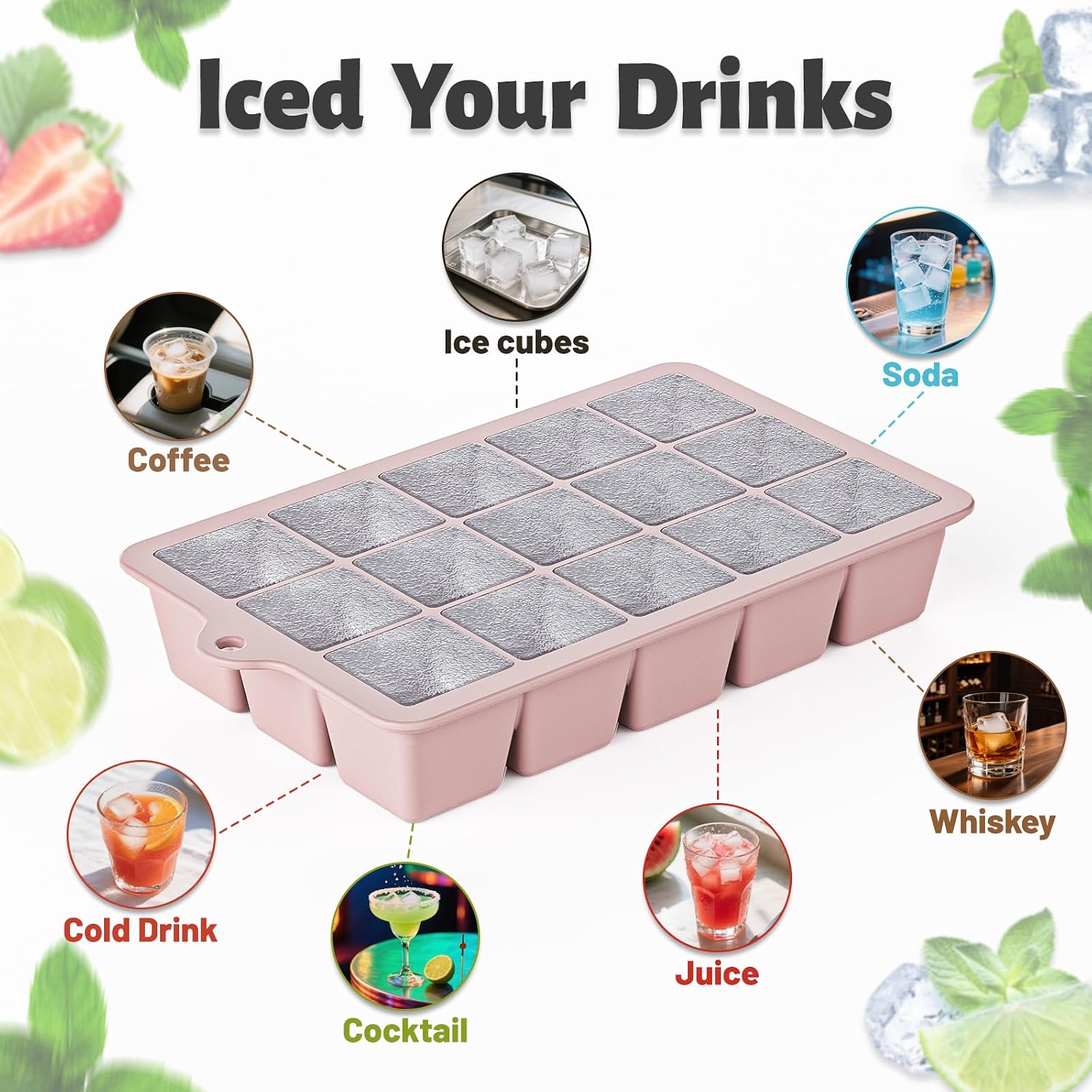 Food-Gradertray Silicone Ice Cube